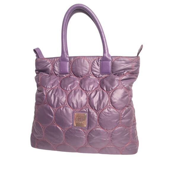 GIANFRANCO FERRE Tote bag Color Purple - Picture 6 of 8